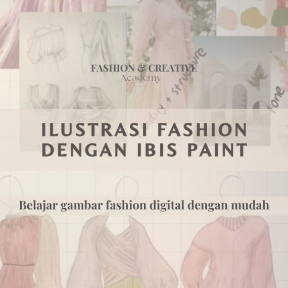 Kursus Gambar Fashion Online dengan IBIS PAINT by Alkhansas