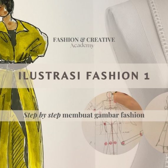 Kursus Online Fashion Design by Alkhansas_Kursus Membuat Ilustrasi Fashion