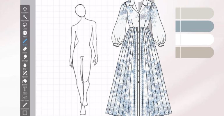 Cara Mudah Menggambar Fashion dan Memulai Menjadi Fashion Designer dari Nol