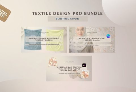 Bundle Belajar Textile Design - Desain Kain