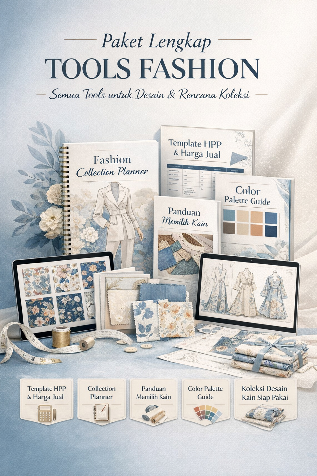Paket Lengkap Tools Fashion